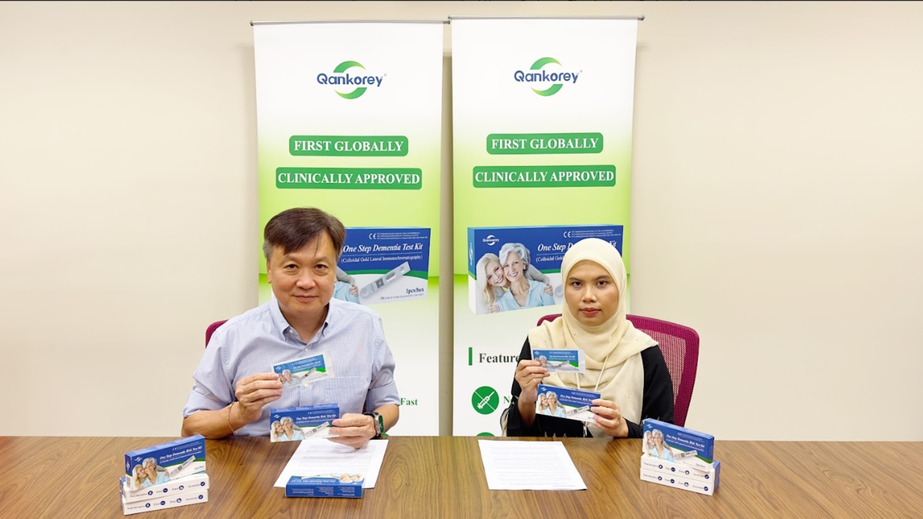 Innovative early screening for AD, Escort Malaysia's healthy future!